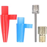 VORCOOL Kit de Aguja de Inflado de Bola de Bomba 4 Piezas para Marco de Aire Agujas de Bomba Adaptador Bicicletas…